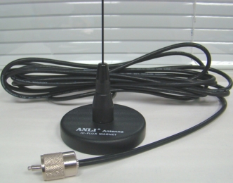 ANLI WH-14M  антенна, 144-357/419-660 МГц, 1/4 L, магнит