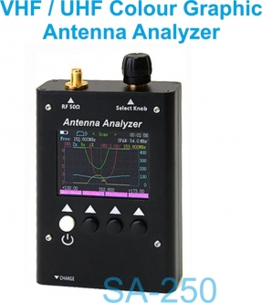 SURECOM  SA-250 антенный анализатор 132-173,200-260,400-519 МГц