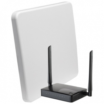 Комплект WIFI 3G/4G DS-4G-18M L-1  MIMO 18дБ, USB 10м, LAN-1