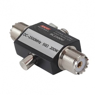 Racio Antenna RC2500U  грозоразрядник  0-2500 МГц, с разъёмами UHF