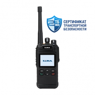 Рация LiRA DP-2600V DMR, 136-174 МГц, 5 Вт, 512 к.,IP68, 2000 мАч Li-Ion