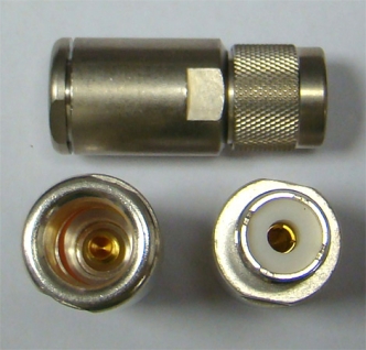 U-212/10D SGT  UHF-серия, розетка, прижимная