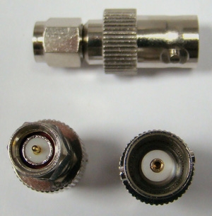 SB-312  SMA вилка - BNC розетка