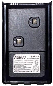 EBP-87 АКБ для DJ-A10/40/11/41/446 LI-ION 7.4V 1500 мАч